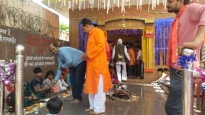 कोतवालेश्वर मंदिर पर कन्याभोज व भंडारा