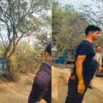 खनन अधिकारी की जगह,सरकारी गनर के साथ खनन रोकने पहुंचे विधायक पति पर मार पीट का आरोप