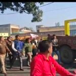 भारी पुलिस बल की सुरक्षा में पंचतत्व में विलीन हुआ युवती का शव