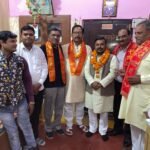 भाजपा जिला महामंत्री, जिला मंत्री का जोरदार स्वागत