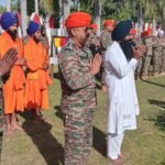 छावनी क्षेत्र में स्थित गुरुद्वारे में आज से प्रारम्भ हुआ बैसाखी का पर्व