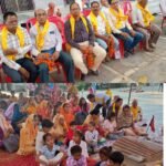 भगवान चित्रगुप्त प्रतिमा प्रथम स्थापना दिवस  सुन्दर काण्ड पाठ व भव्य भंडारे का आयोजन