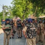 चाचूपुर में युवक के शव को लेकर बवाल, पुलिस-ग्रामीणों में पथराव
