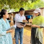 जिला डा0 अंकुर लाठर द्वारा गोवंश आश्रय स्थल नेकपुर खुर्द का किया औचक निरीक्षण