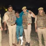 डाक्टरी परीक्षण को ले जाते समय भागा बदमाश, पुलिस से मुठभेड़ में गिरफ्तार