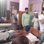 बुलेरो की टक्कर से ईरिक्शा चालक सहित छः लोग घायल, दो महिलाओं की घटनास्थल पर मौत