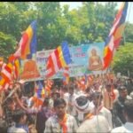 धूमधाम से निकली तथागत बुद्ध की शोभायात्रा