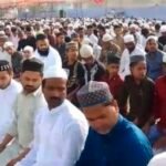 बकरीद पर सुरक्षा के कड़े इंतजाम,डीएम-एसपी रहीं मौजूद, ड्रोन कैमरे से हुई निगरानी