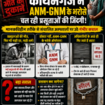कायमगंज में ANM-GNM के भरोसे चल रहे अस्पताल! प्रसूताओं की मौतों के बावजूद कार्रवाई पर उठे सवाल