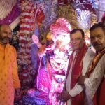विघ्नहर्ता भगवान श्री गणेश की संध्या आरती में उमड़ा श्रद्धालुओं का सैलाब