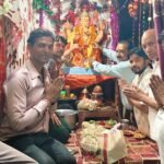 गणेश महोत्सव में कोतवालेश्वर हनुमान जी सेवा ट्रस्ट ने की महाआरती