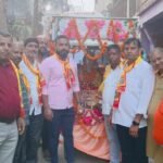 प्रथम पूज्य के जयकारों से गूंजा कस्बा, रामलीला कमेटी ने निकाली भगवान श्री गणेश की भव्य शोभायात्रा